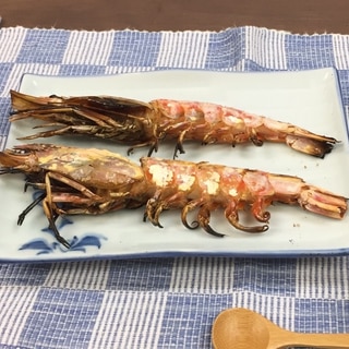 エビの塩焼き